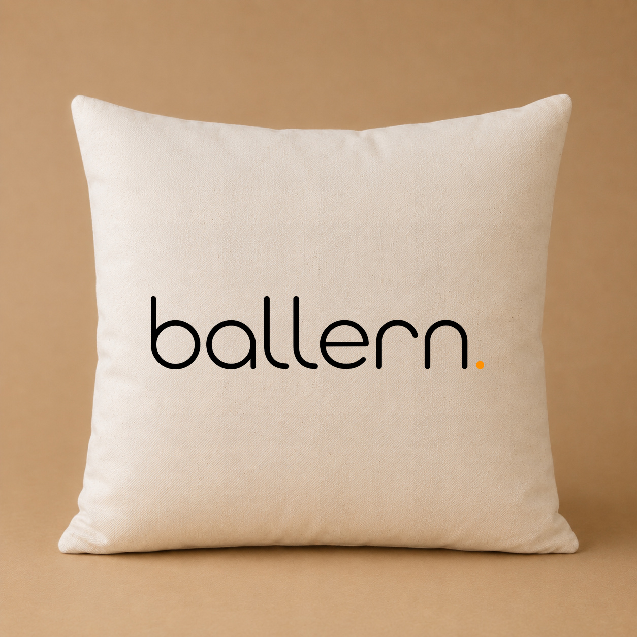 Kissenhülle "ballern."