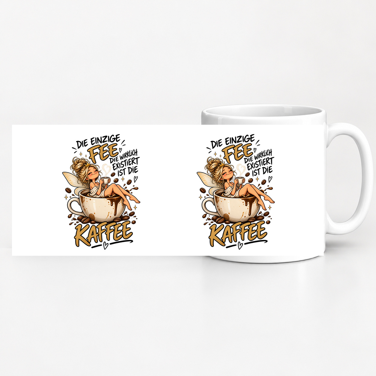 Tasse „Fee Kaffee.“