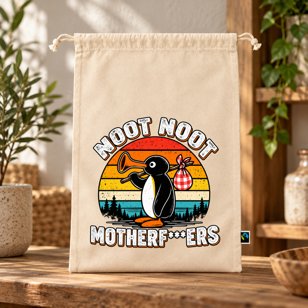 Zuziehbeutel „NOOT NOOT MOTHERF***ERS.“ Zuziehbeutel „NOOT NOOT MOTHERF***ERS.“
