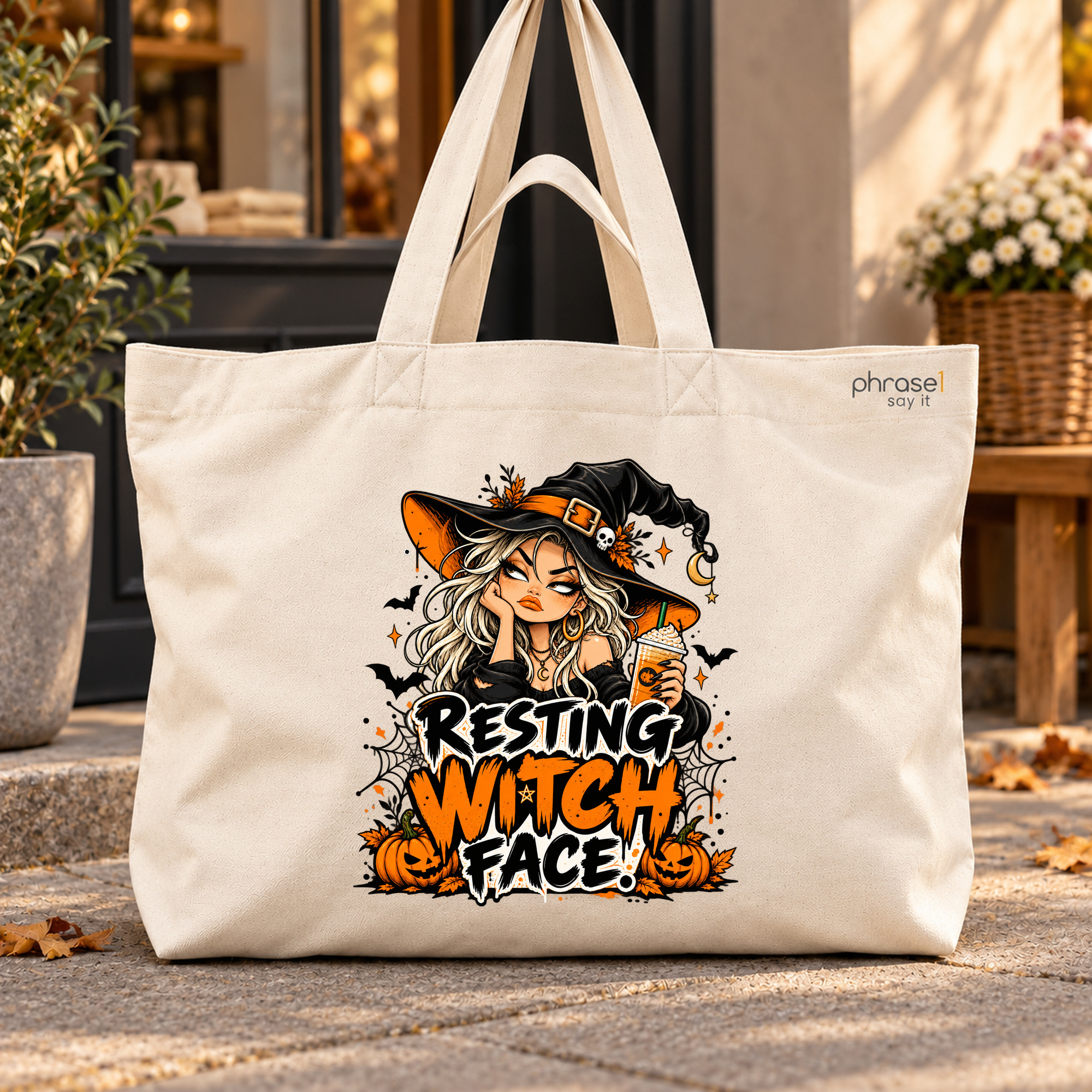 Big Shopper „resting witch face.“ Big Shopper „resting witch face.“