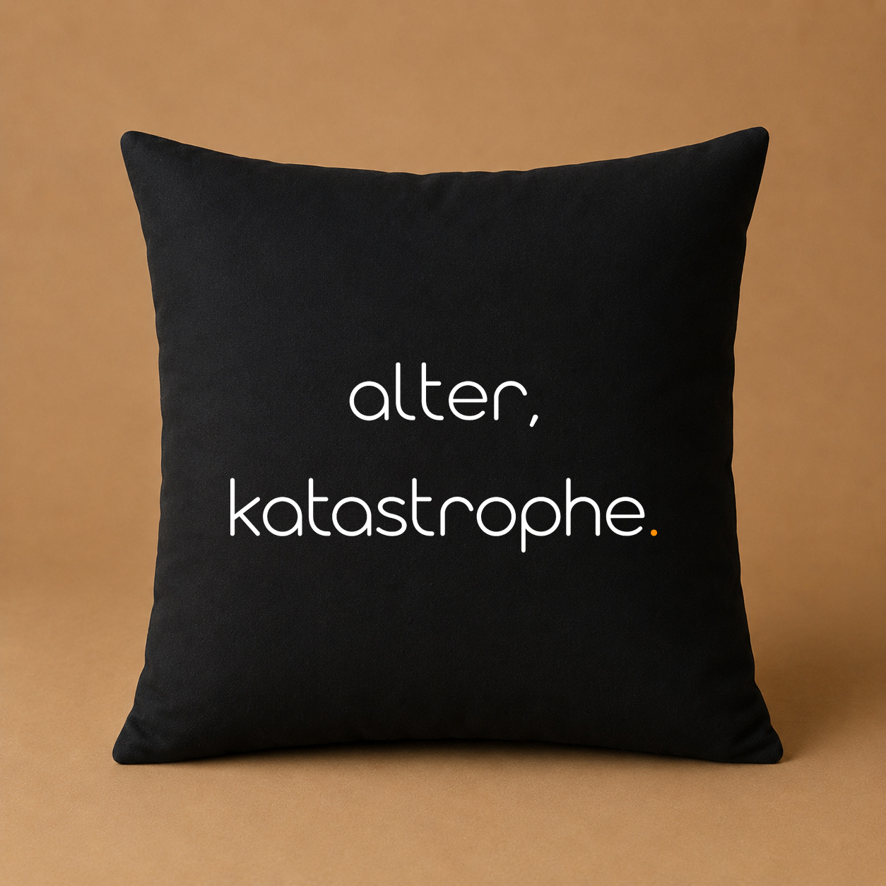 Kissenhülle "alter, katastrophe." Kissenhülle "alter, katastrophe."