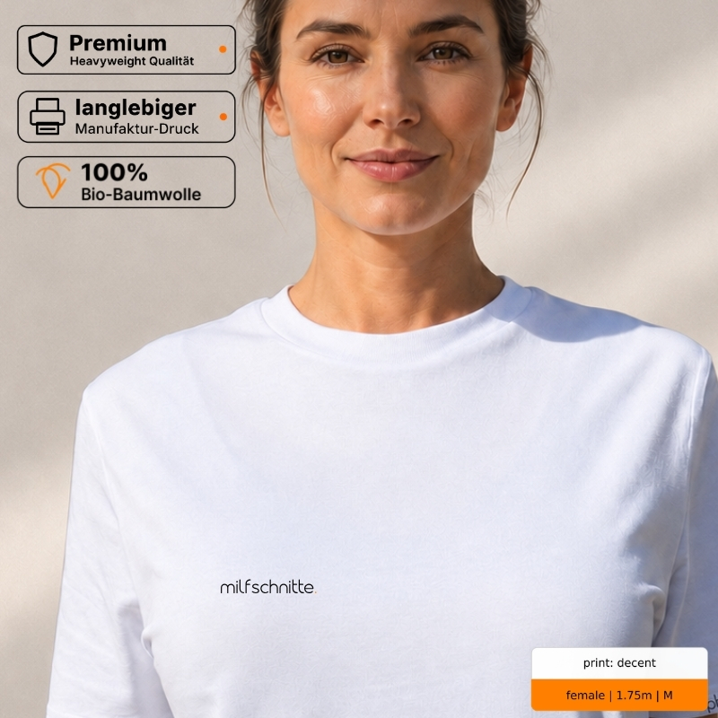 Premium T-Shirt mit „milfschnitte.“ Statement Premium T-Shirt mit „milfschnitte.“ Statement