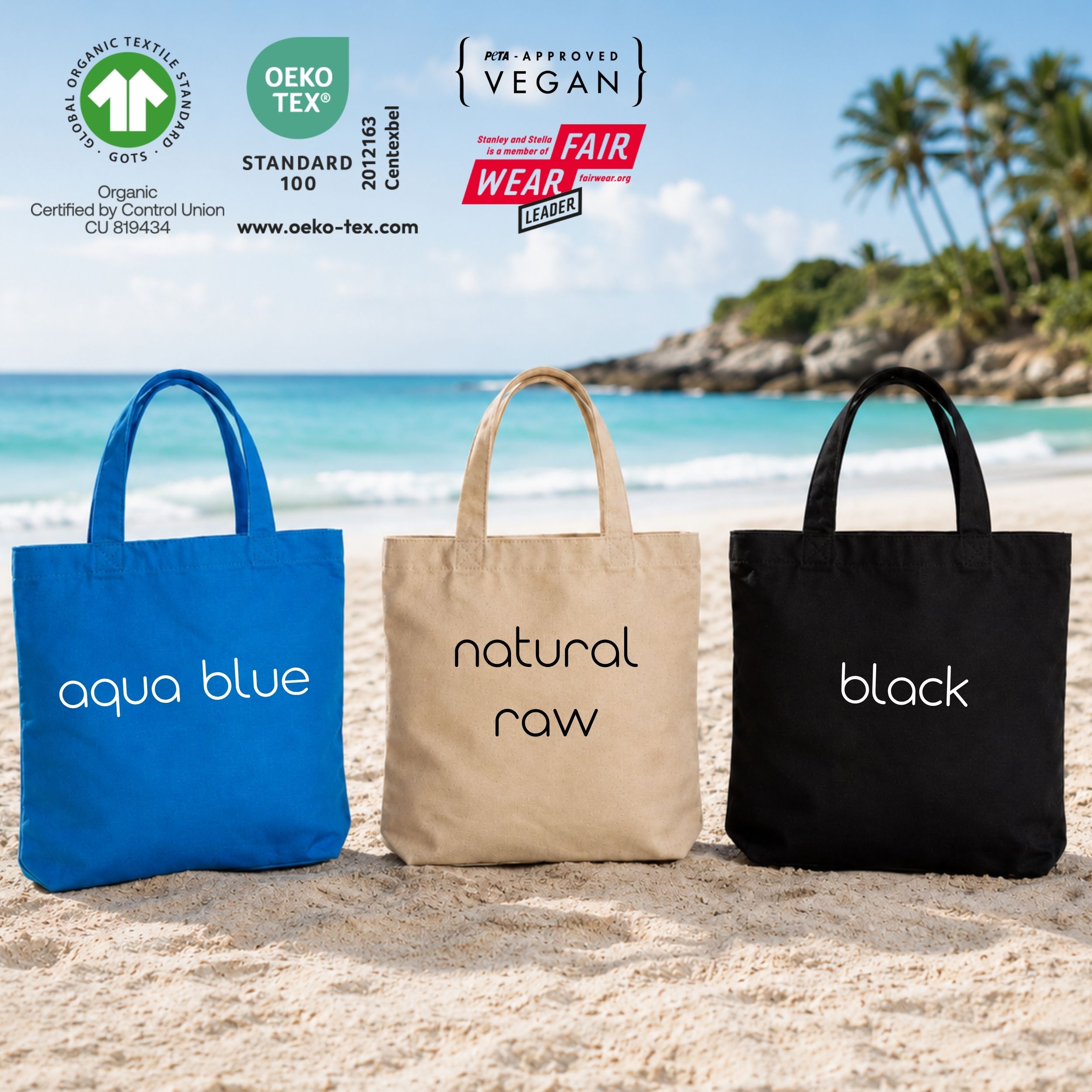 Stanley/Stella Shopping Bag Farbvarianten