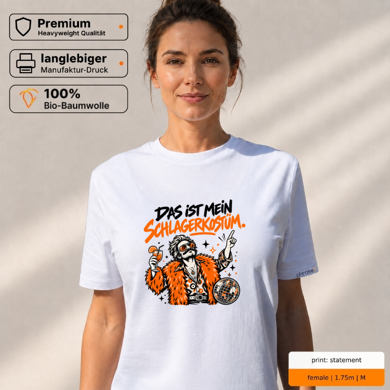 Premium T-Shirt "DAS IST MEIN SCHLAGERKOSTÜM." Premium T-Shirt "DAS IST MEIN SCHLAGERKOSTÜM."