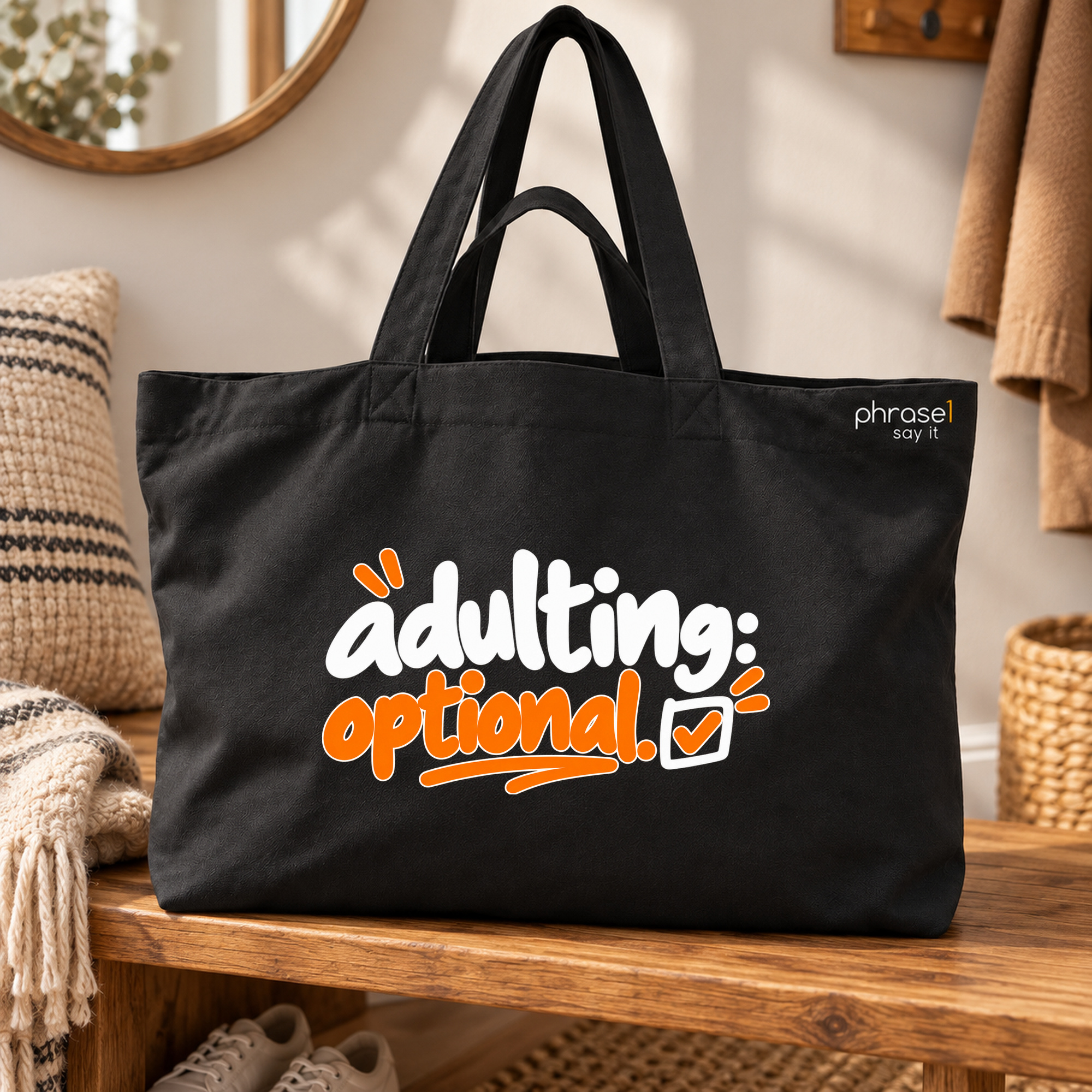 Big Shopper „adulting optional.“
