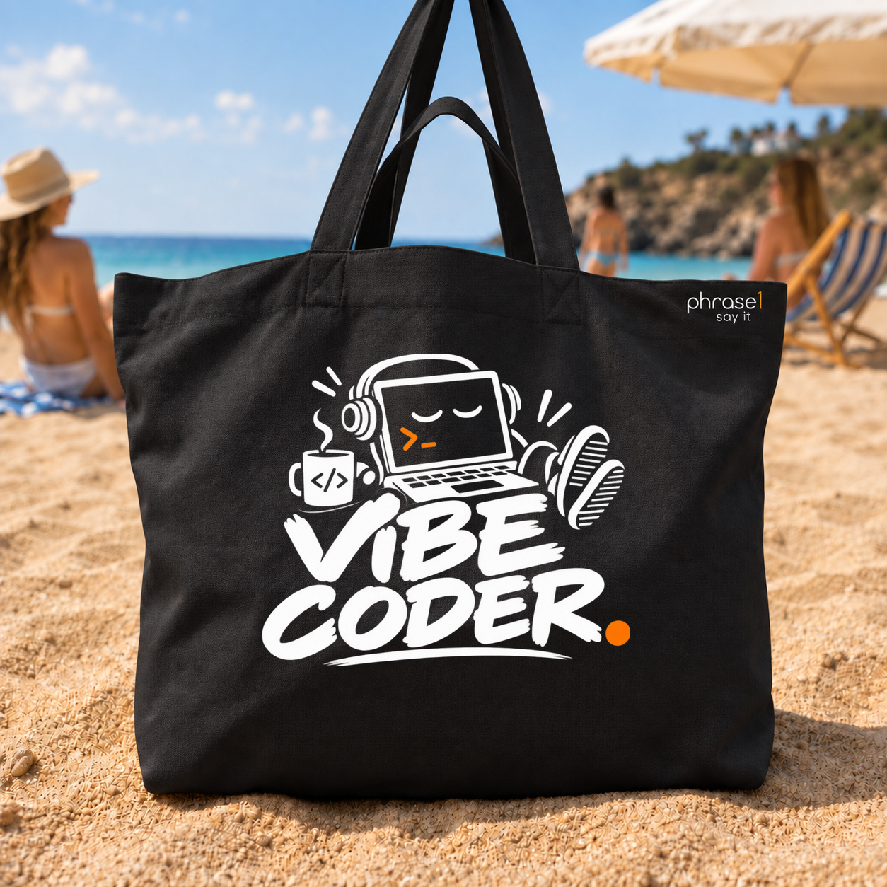 Big Shopper "Coder mit Laptop"