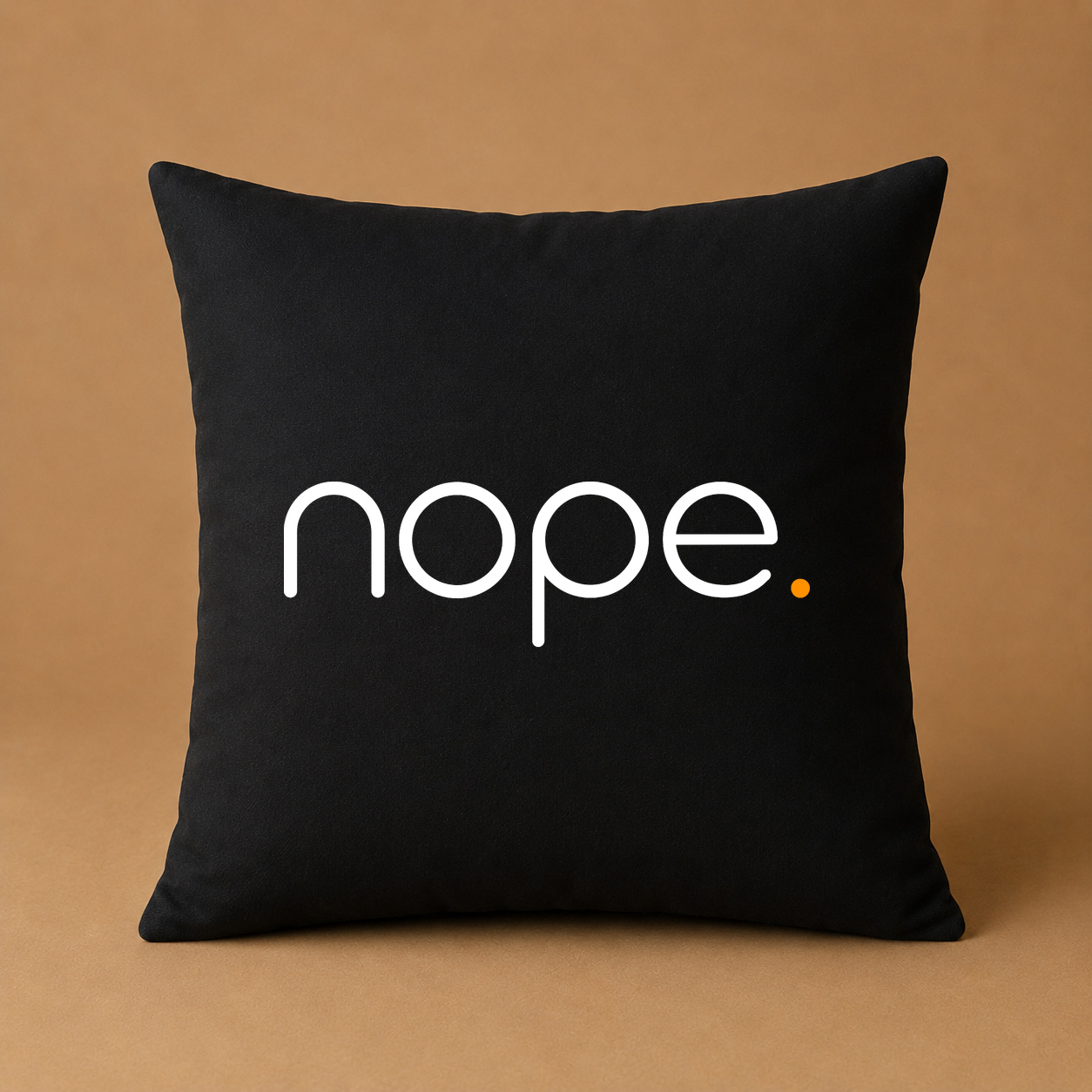 Kissenhülle "nope."