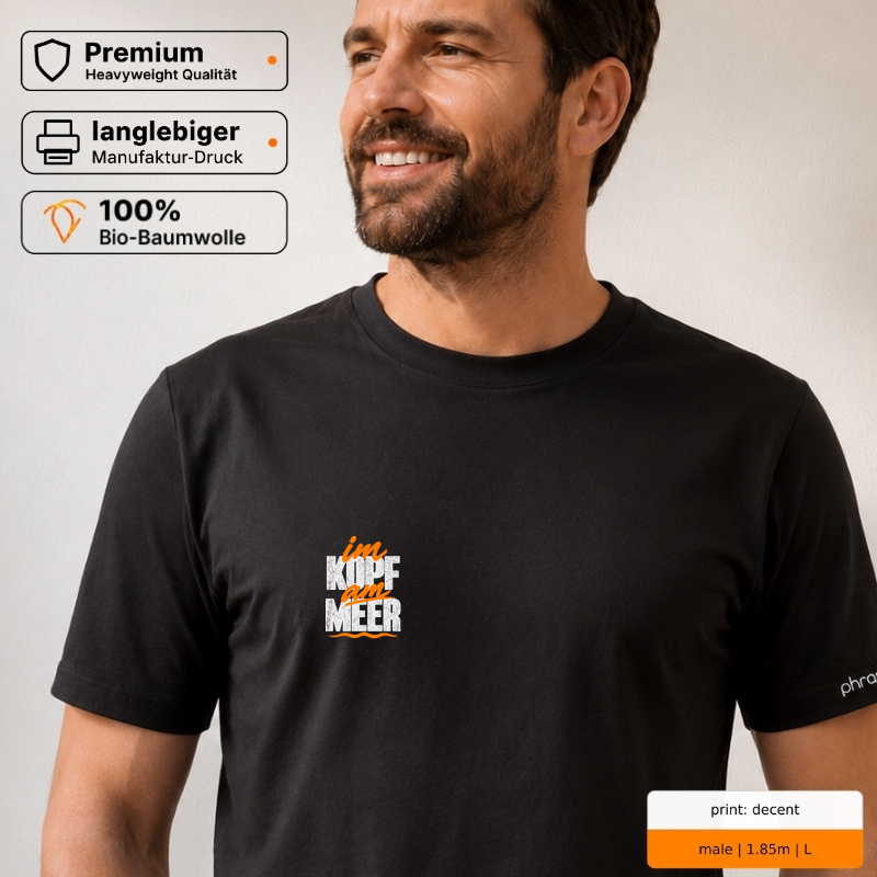 Premium T-Shirt – im kopf am meer Premium T-Shirt – im kopf am meer