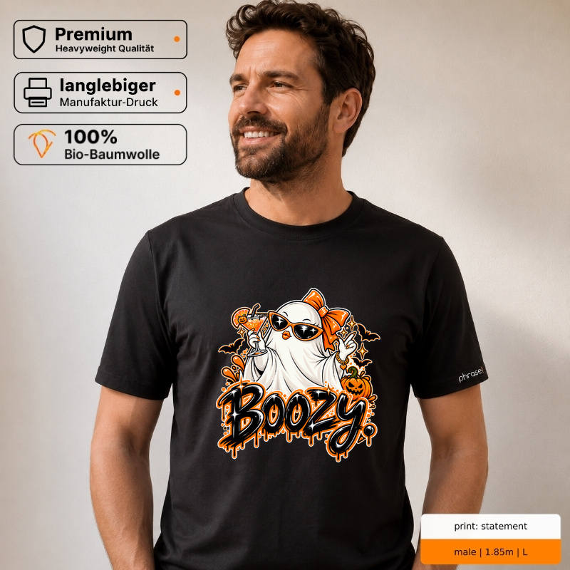 Premium T-Shirt „BOOZY.“