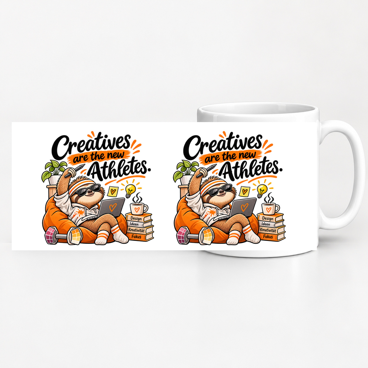 Tasse „Creatives are the new Athletes.“ Tasse „Creatives are the new Athletes.“