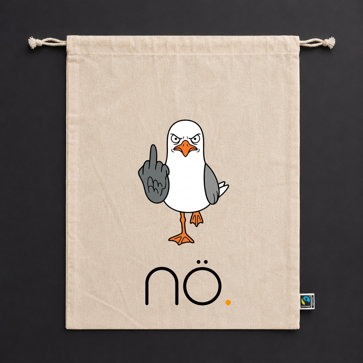 Zuziehbeutel „nö.“ Zuziehbeutel „nö.“
