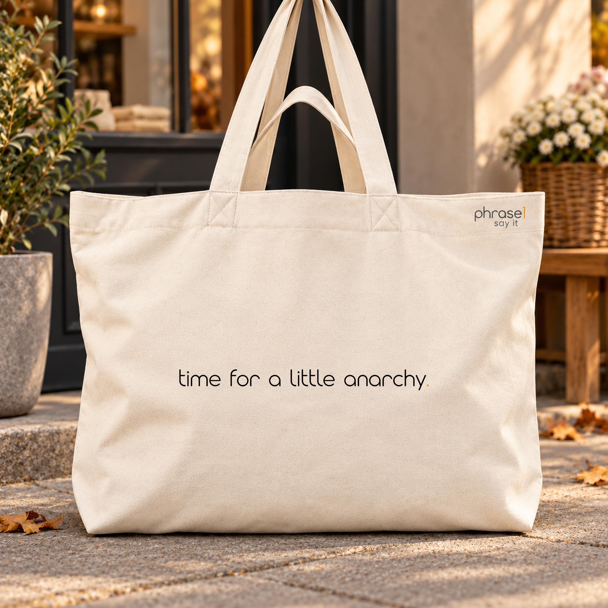 Big Shopper „time for a little anarchy.“ Big Shopper „time for a little anarchy.“