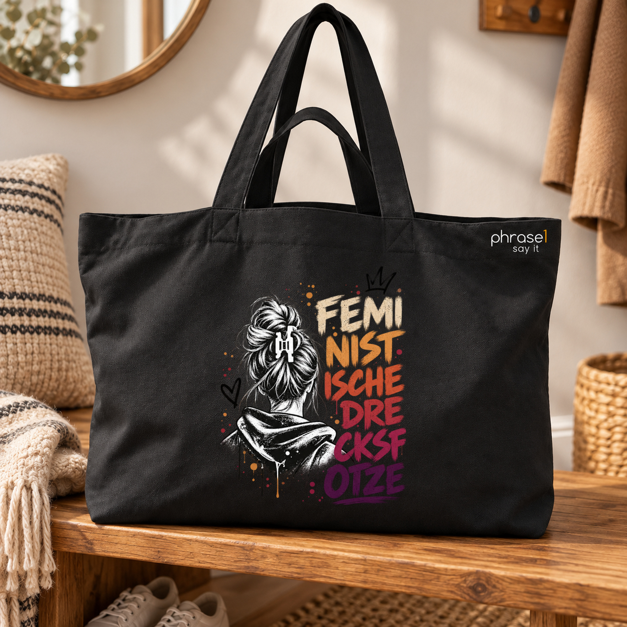 Big Shopper "FEMINISTISCHE DRECKSFOTZE" Big Shopper "FEMINISTISCHE DRECKSFOTZE"