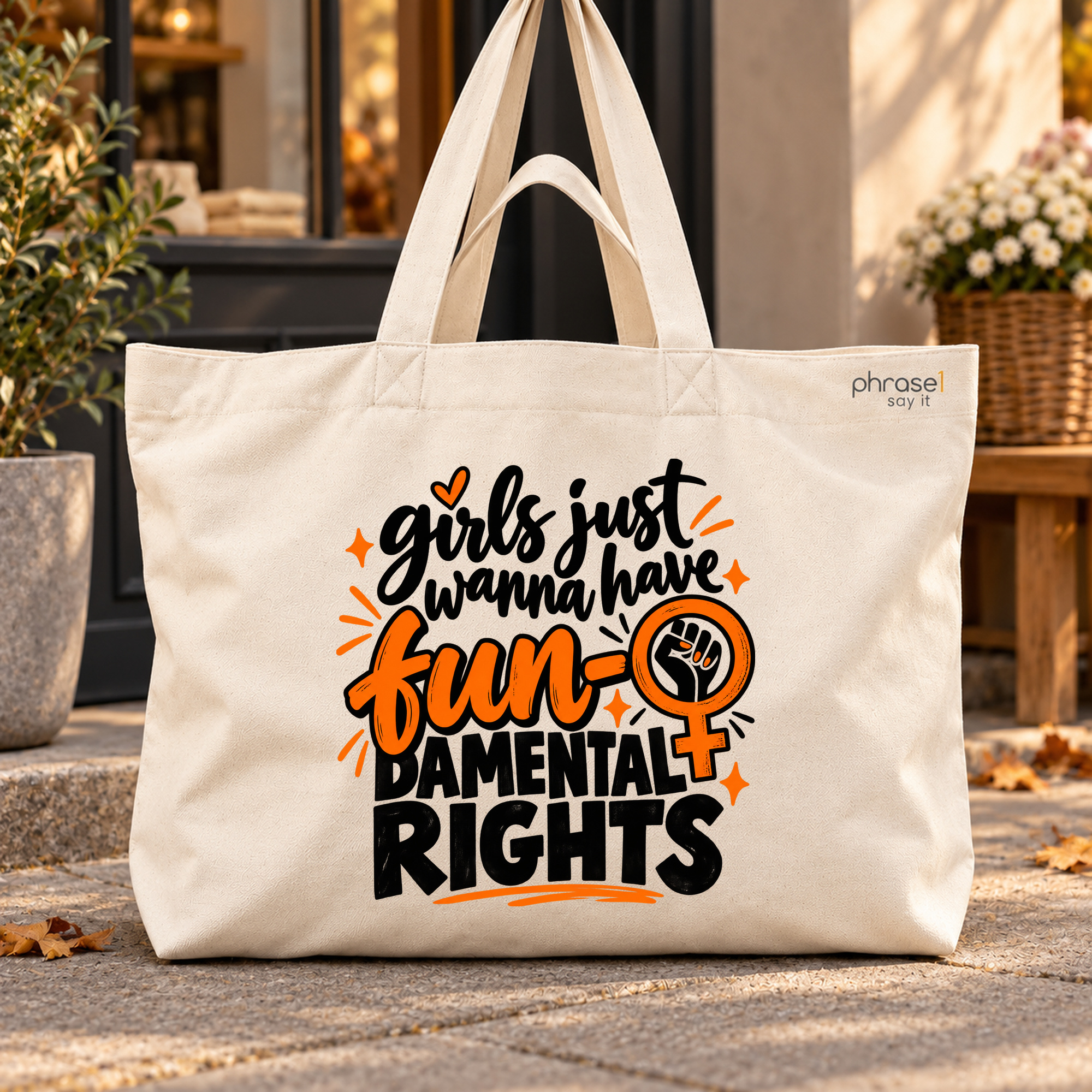 Big Shopper „girls just wanna have fundamental rights.“ Big Shopper „girls just wanna have fundamental rights.“