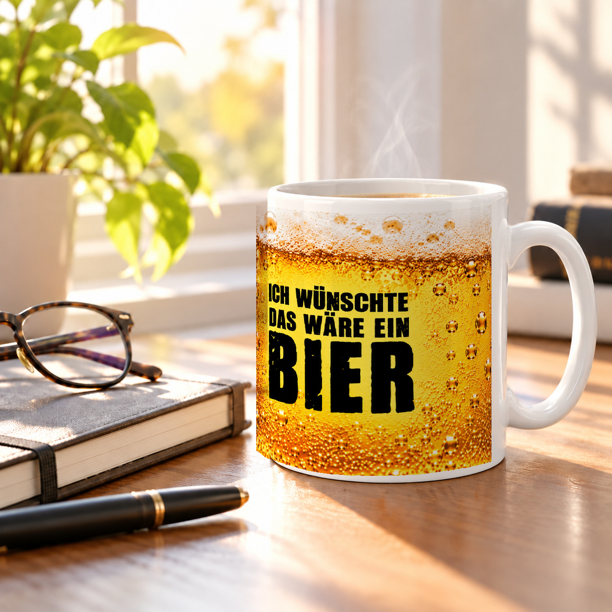 Tasse „ich wünschte das wäre ein bier.“ Tasse „ich wünschte das wäre ein bier.“