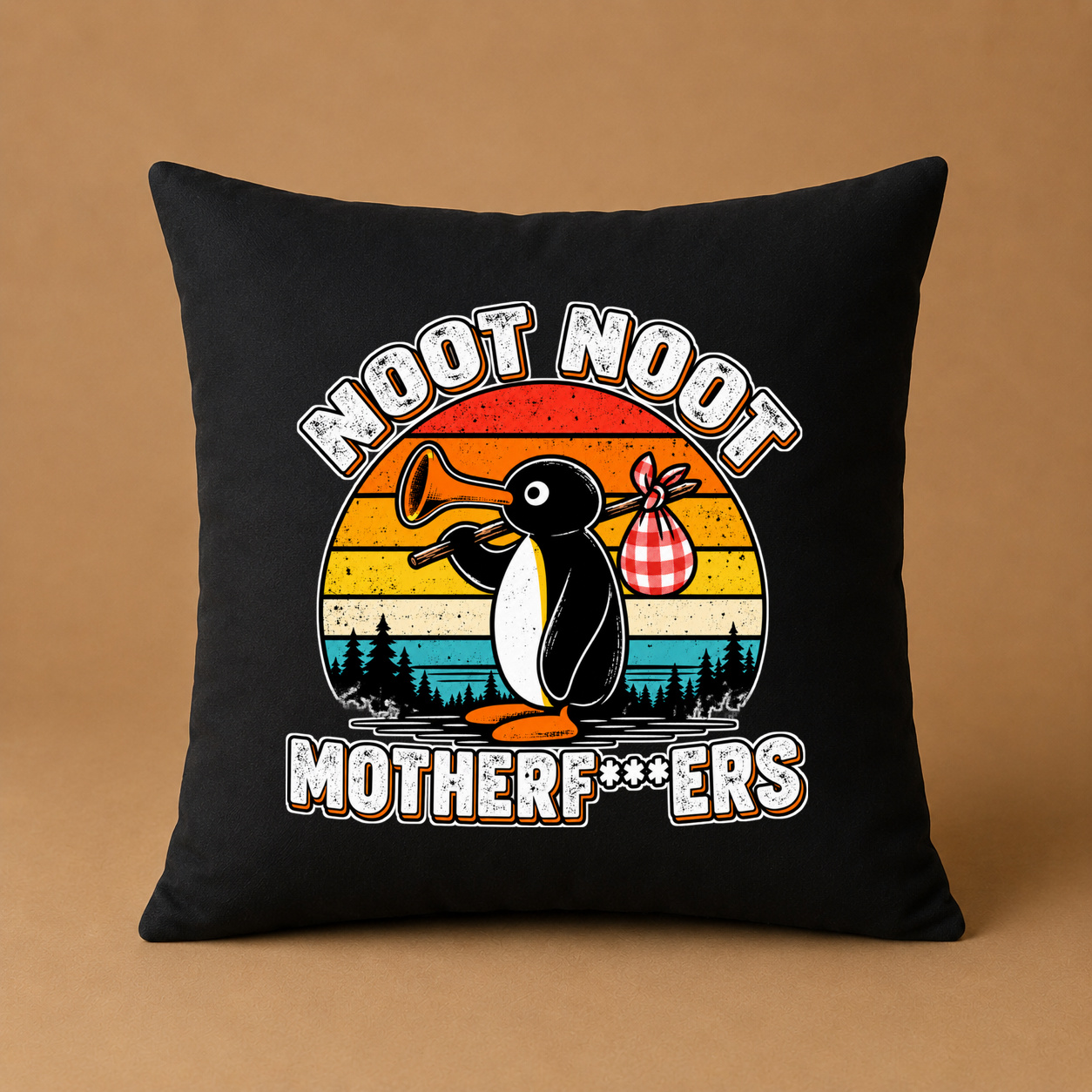 Kissenhülle „NOOT NOOT MOTHERF***ERS.“ Kissenhülle „NOOT NOOT MOTHERF***ERS.“