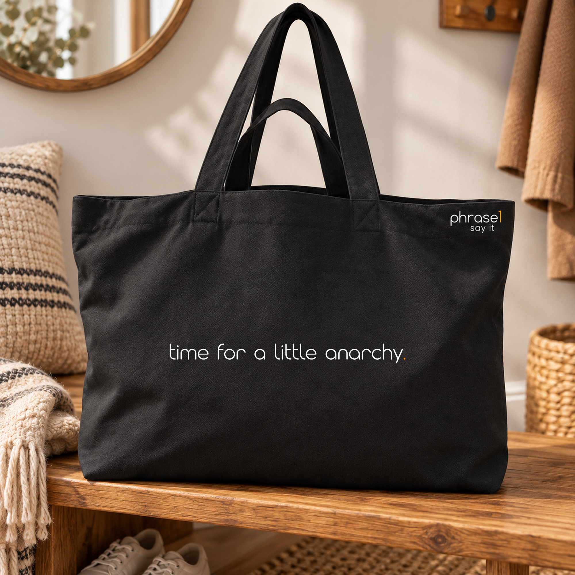 Big Shopper „time for a little anarchy.“ Big Shopper „time for a little anarchy.“