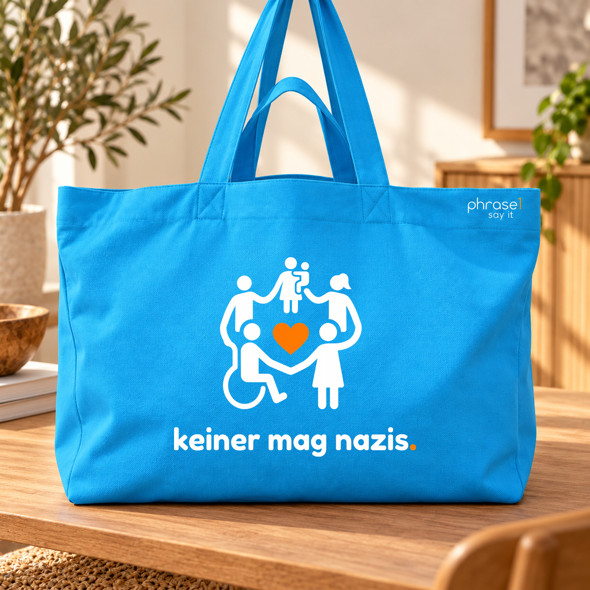 Big Shopper „keiner mag nazis.“