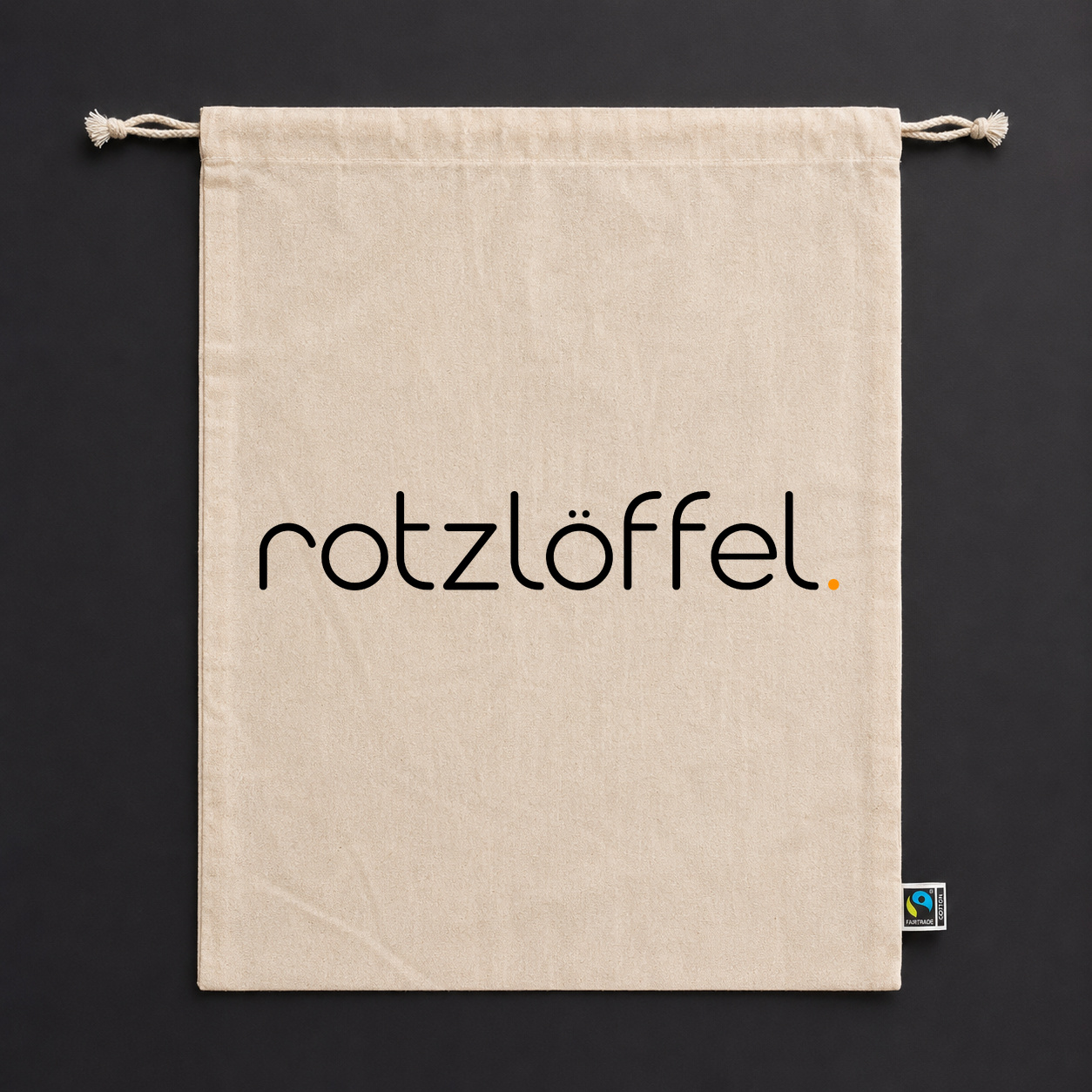 Zuziehbeutel "rotzlöffel."