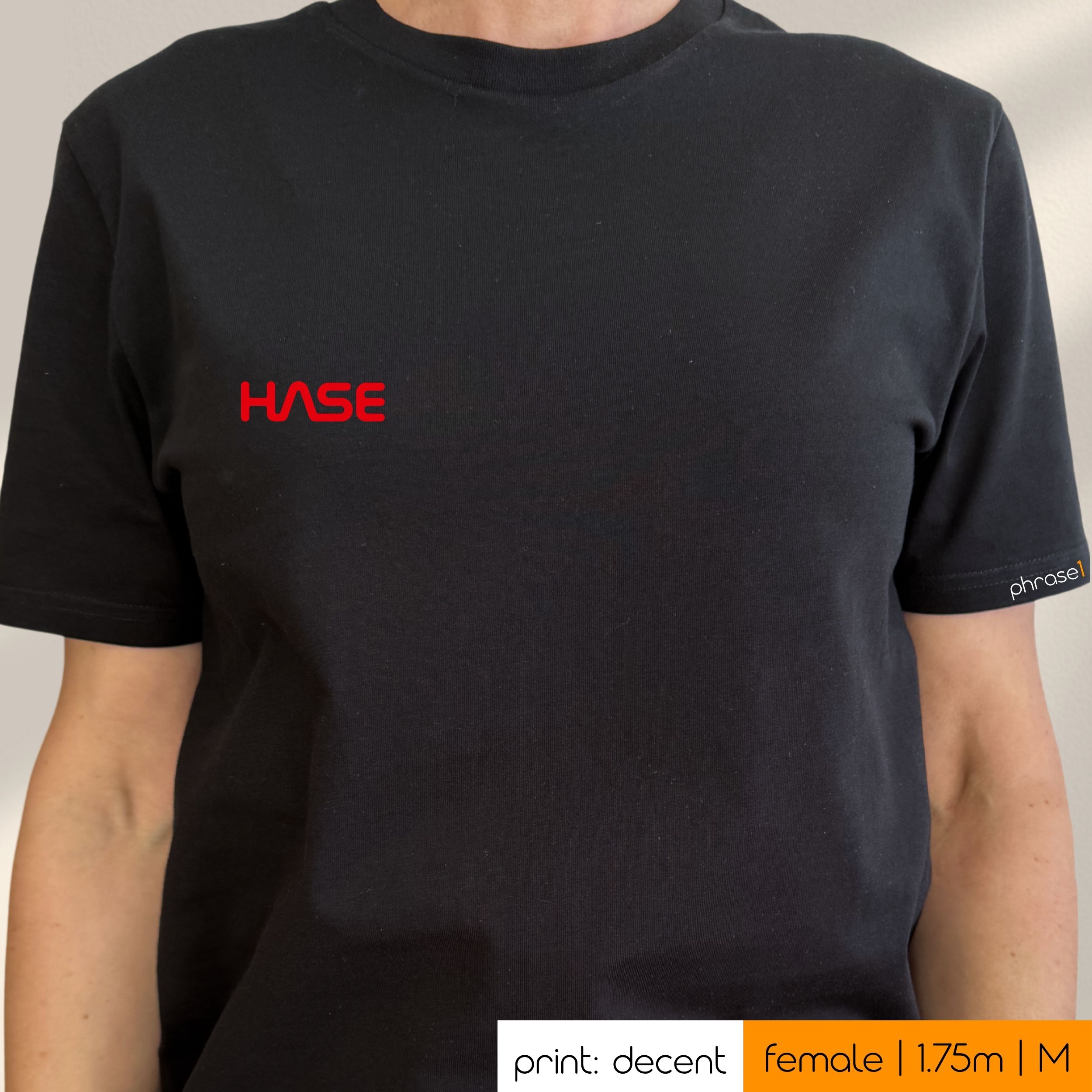 Premium T-Shirt mit Visual "HASE" Premium T-Shirt mit Visual "HASE"
