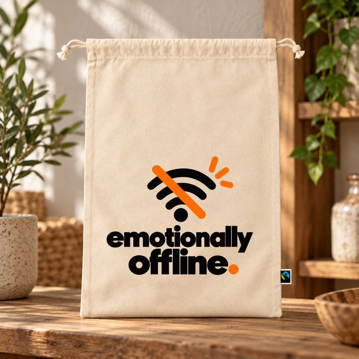 Zuziehbeutel „emotionally offline.“