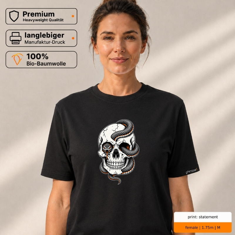 Skull & Snake – Premium T-Shirt