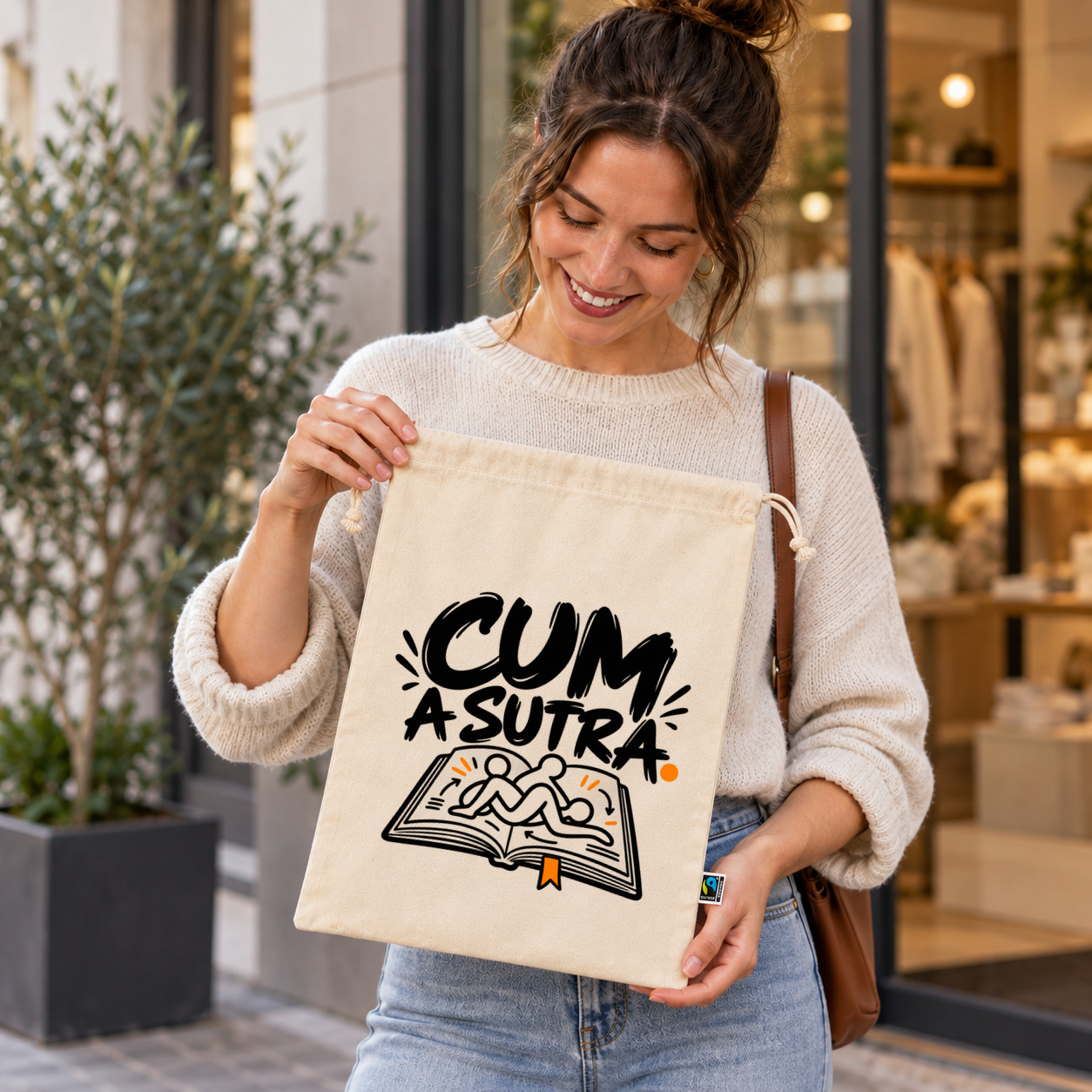 cum a sutra. – Zuziehbeutel cum a sutra. – Zuziehbeutel