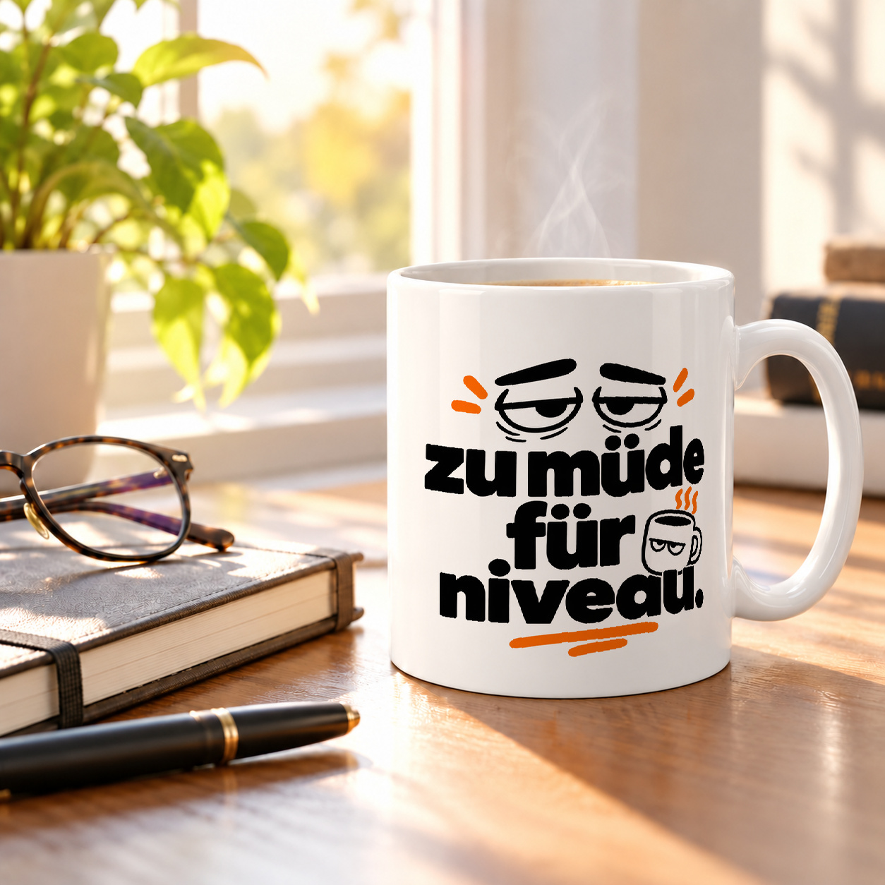 Tassen mit aktuellem Statement