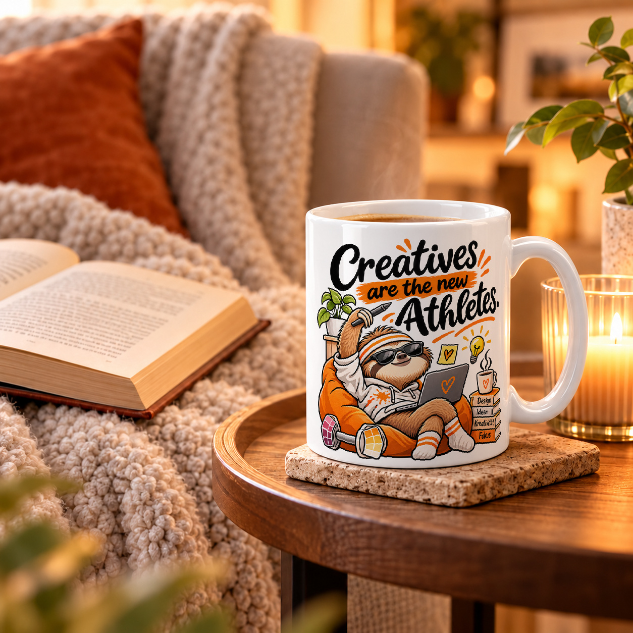 Tasse „Creatives are the new Athletes.“