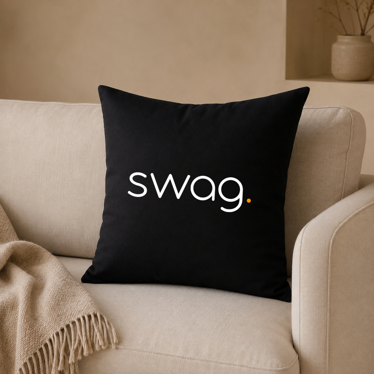 Kissenhülle "swag."