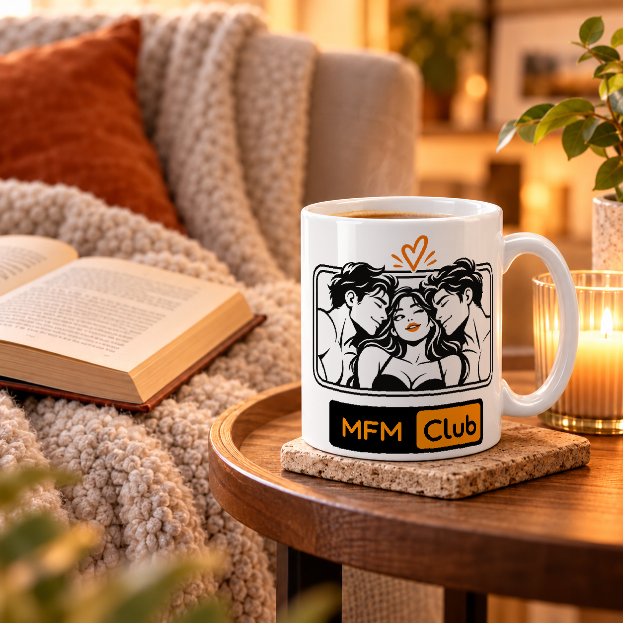 Tasse „MFM Club.“ Tasse „MFM Club.“