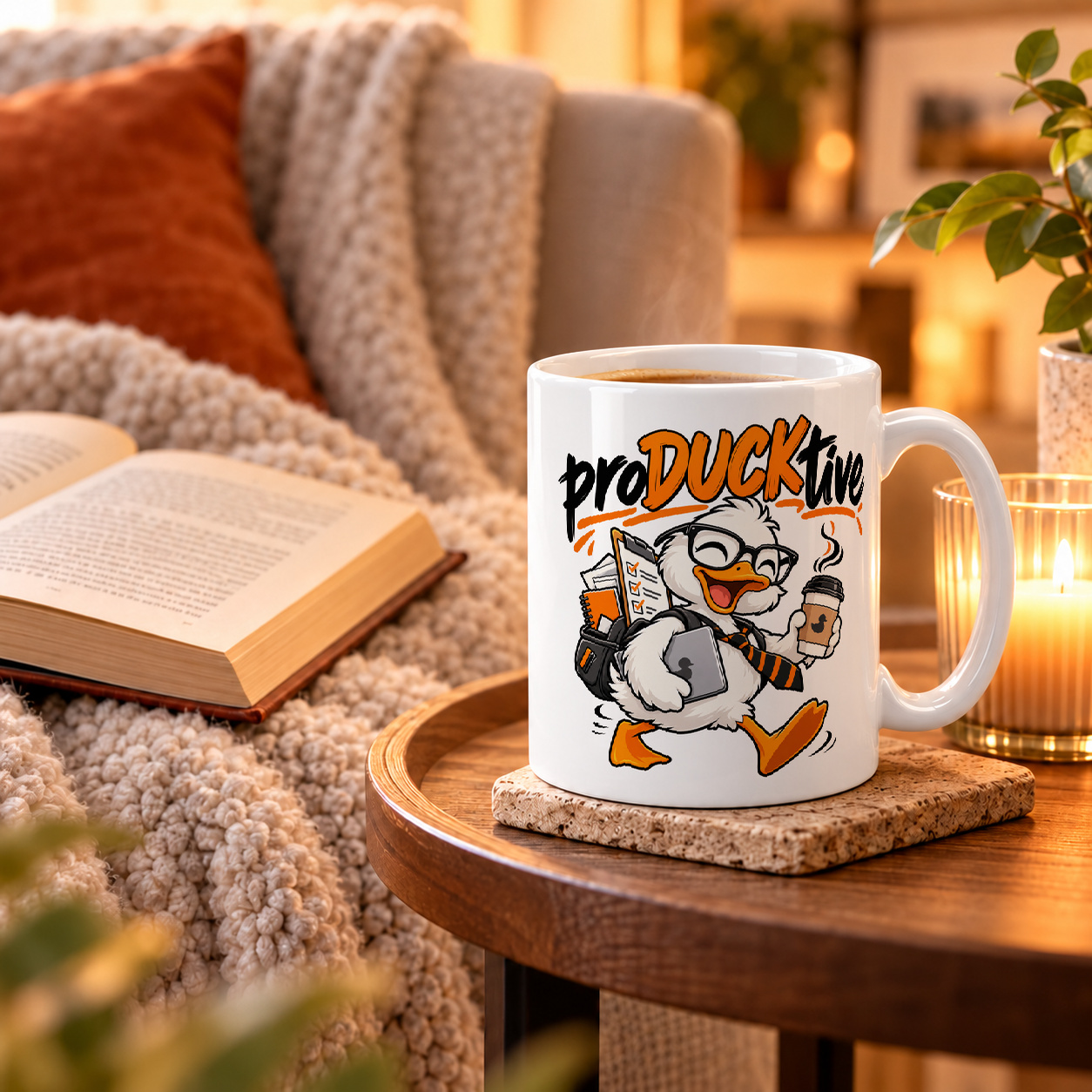 Tasse „proDUCKtive.“ Tasse „proDUCKtive.“