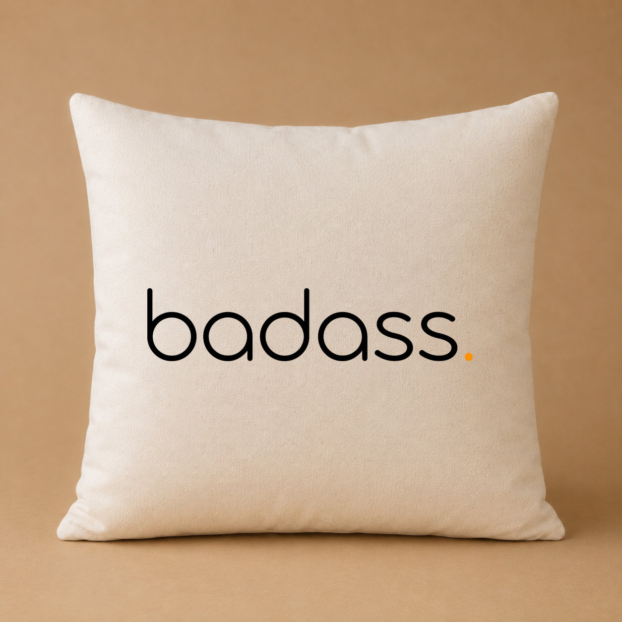 Kissenhülle "badass."