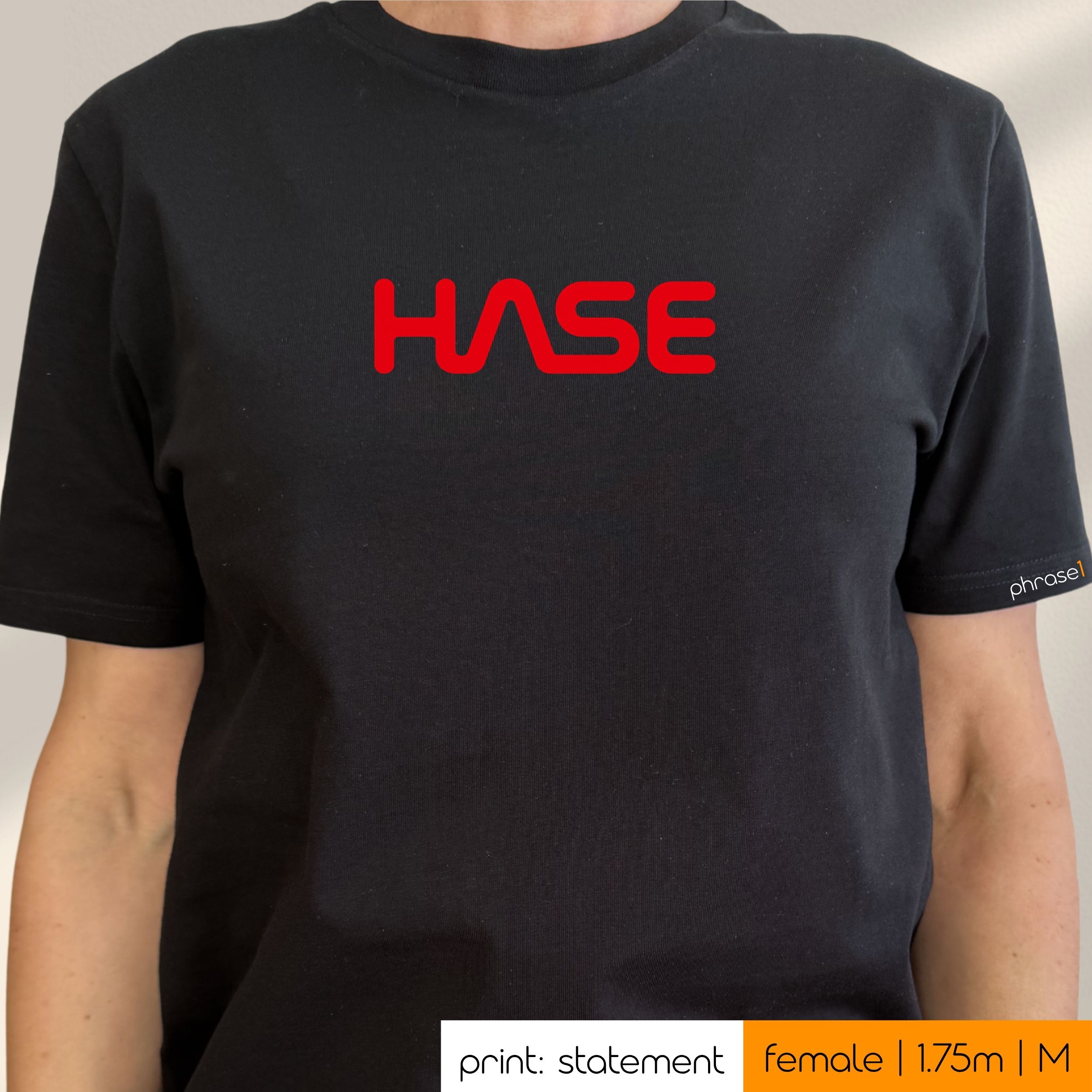Premium T-Shirt mit Visual "HASE" Premium T-Shirt mit Visual "HASE"