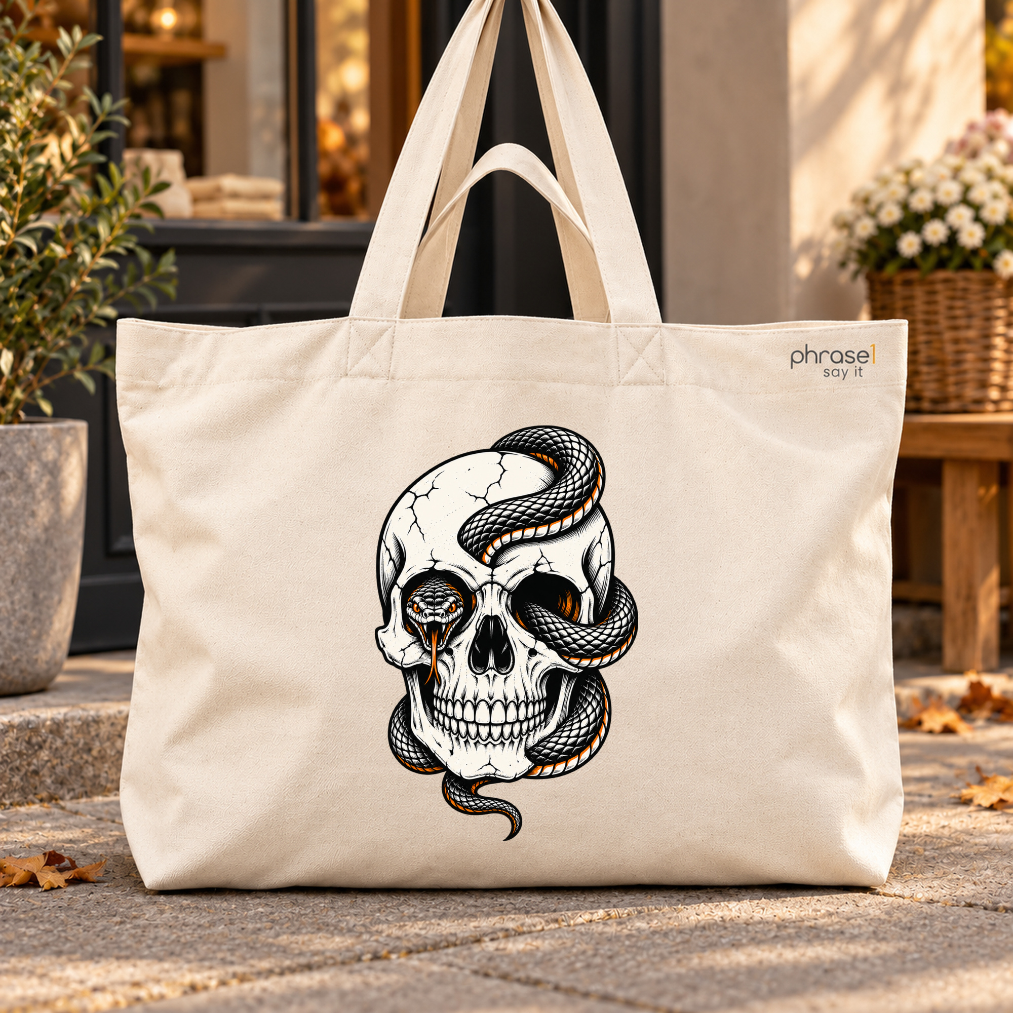 Skull & Snake – Big Shopper Skull & Snake – Big Shopper