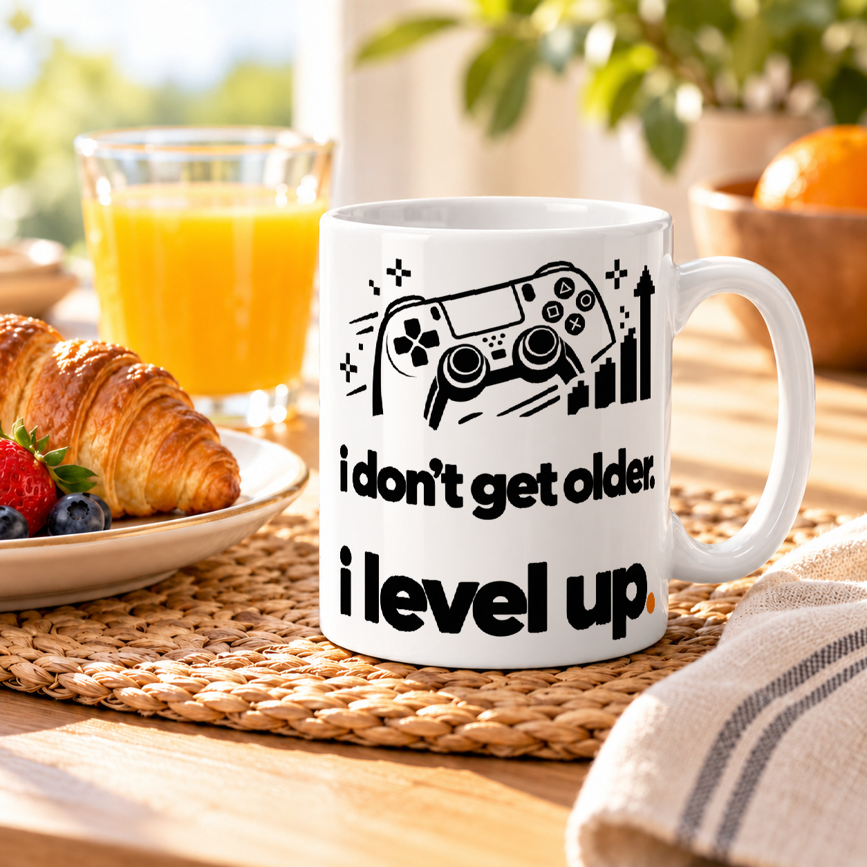 Tasse „i don't get older. i level up.“ Tasse „i don't get older. i level up.“
