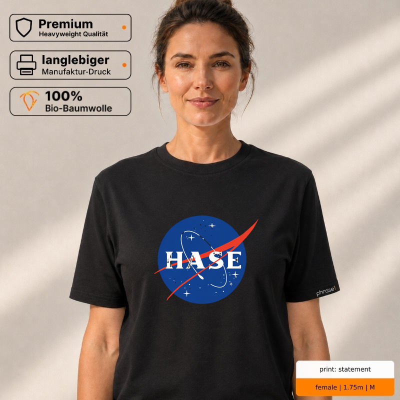 Premium T-Shirt „HASE.“