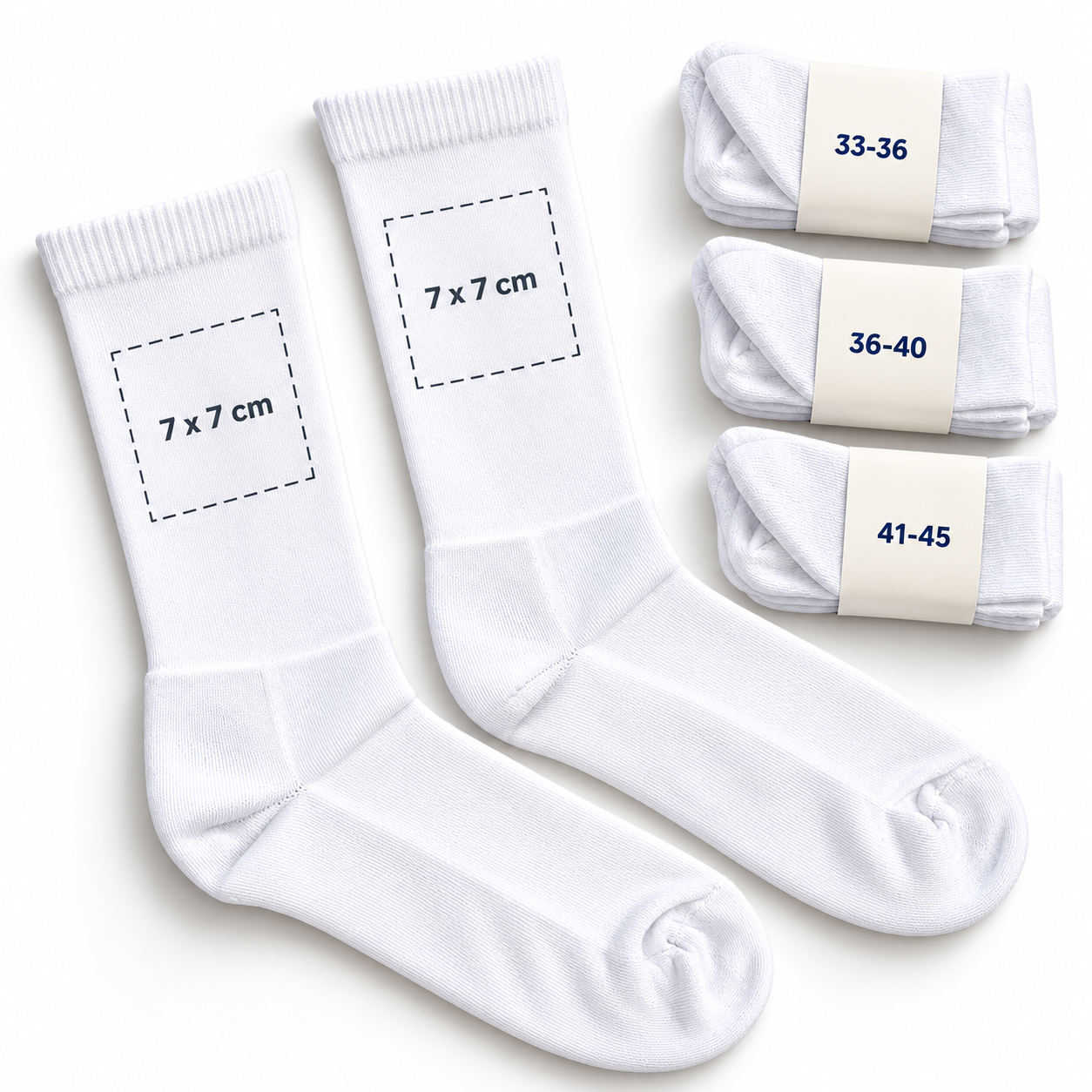 Weiße Crew-Socken „keiner mag nazis.“ Weiße Crew-Socken „keiner mag nazis.“