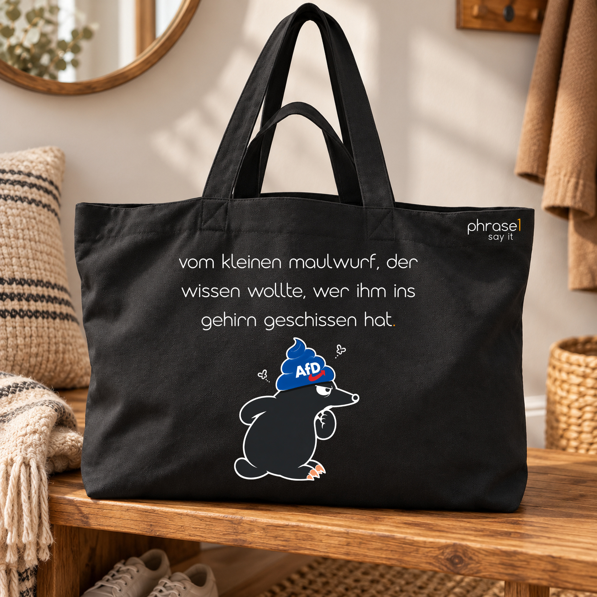 Big Shopper „vom kleinen maulwurf, der wissen wollte, wer ihm ins gehirn geschissen hat.“ Big Shopper „vom kleinen maulwurf, der wissen wollte, wer ihm ins gehirn geschissen hat.“