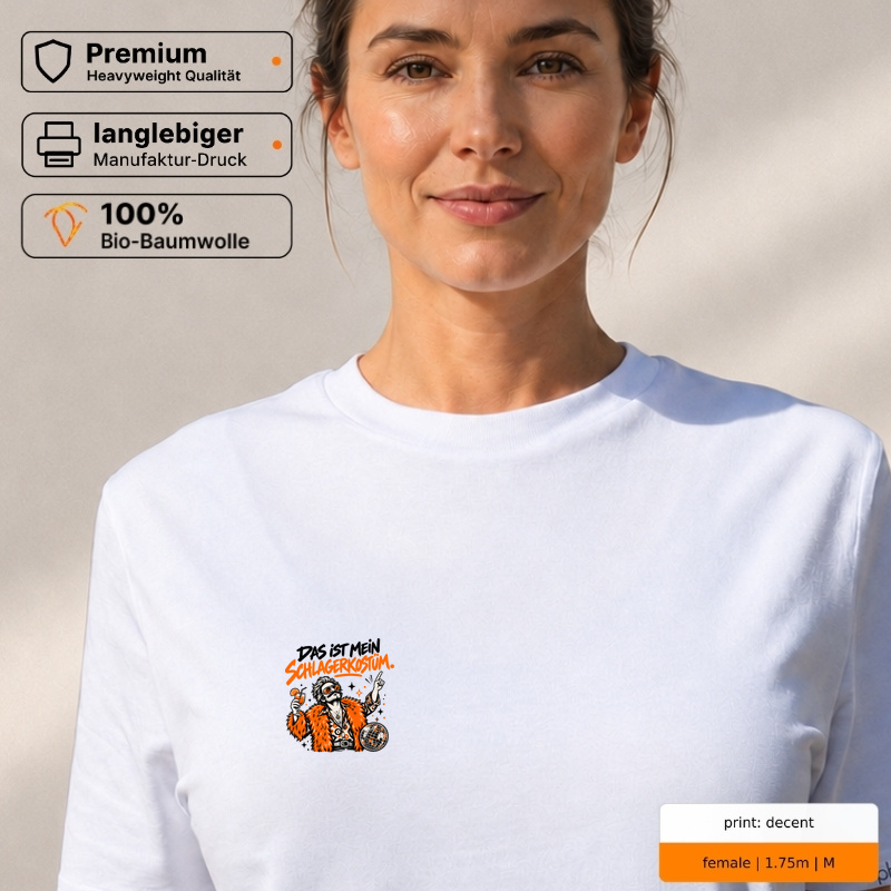 Premium T-Shirt "DAS IST MEIN SCHLAGERKOSTÜM." Premium T-Shirt "DAS IST MEIN SCHLAGERKOSTÜM."