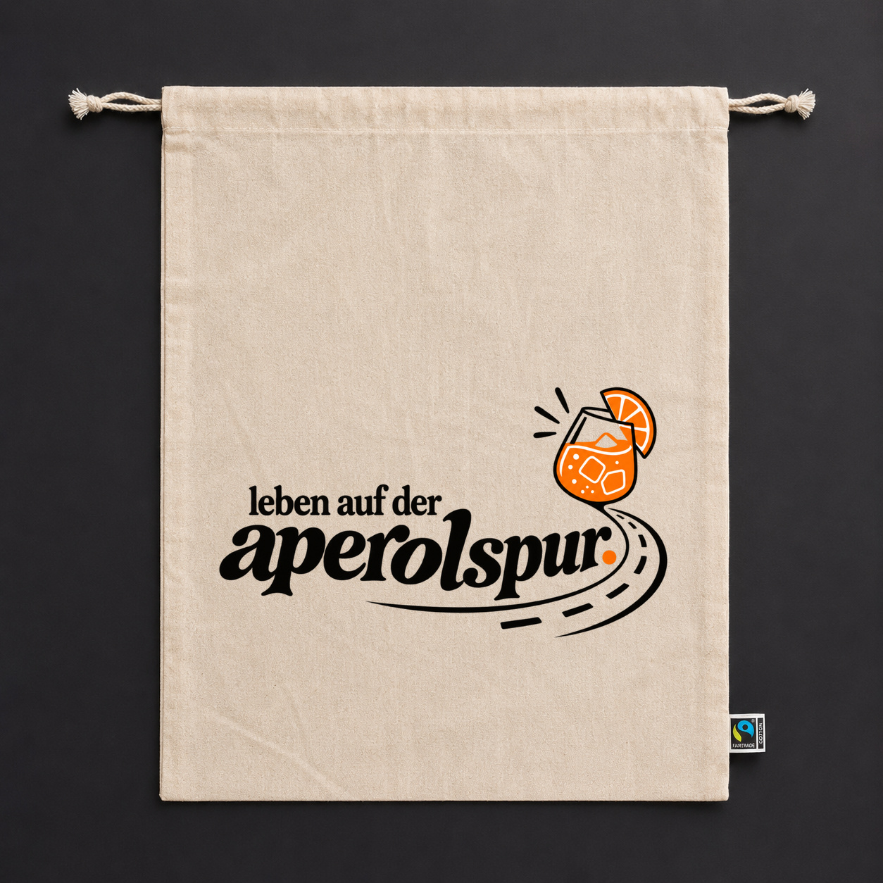 leben auf der aperolspur. – Zuziehbeutel leben auf der aperolspur. – Zuziehbeutel