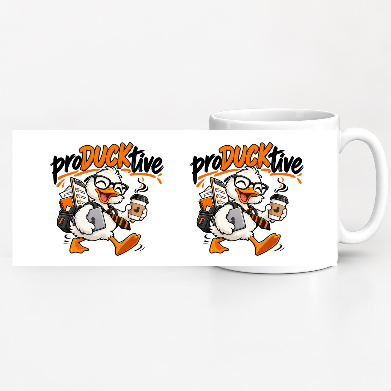 Tasse „proDUCKtive.“