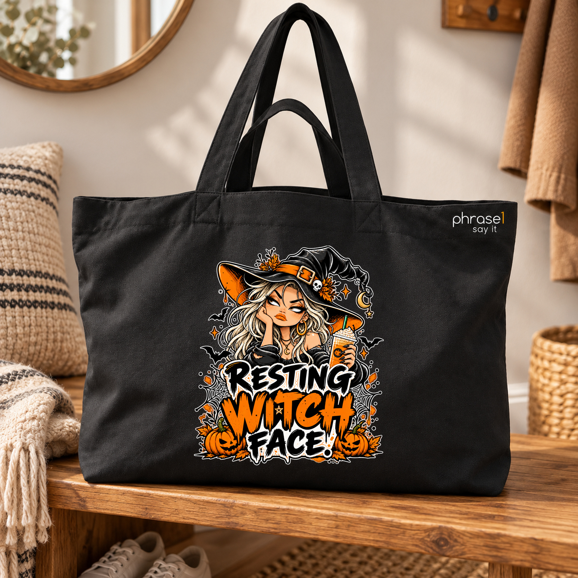 Big Shopper „resting witch face.“ Big Shopper „resting witch face.“