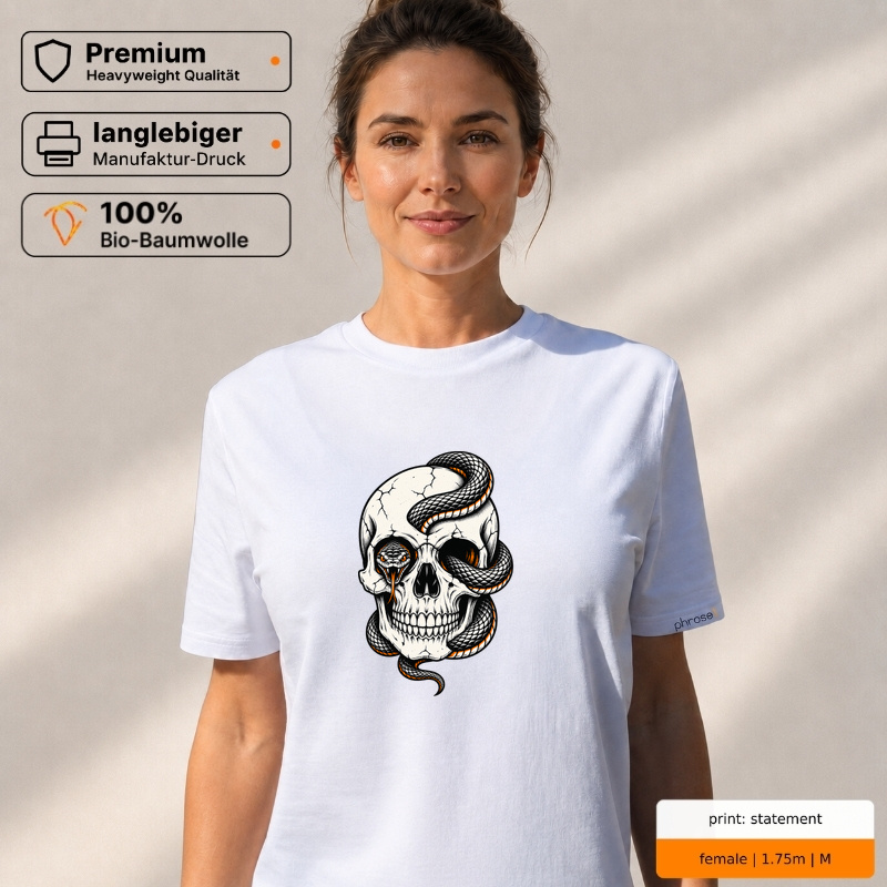 Skull & Snake – Premium T-Shirt Skull & Snake – Premium T-Shirt