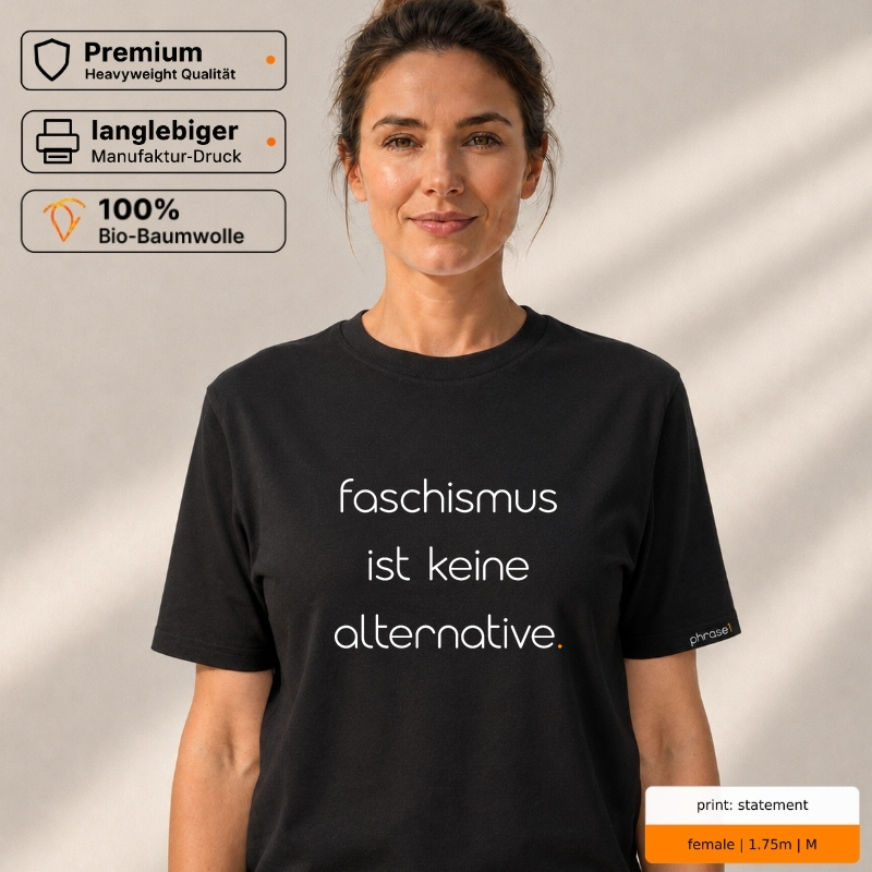 faschismus ist keine alternative.