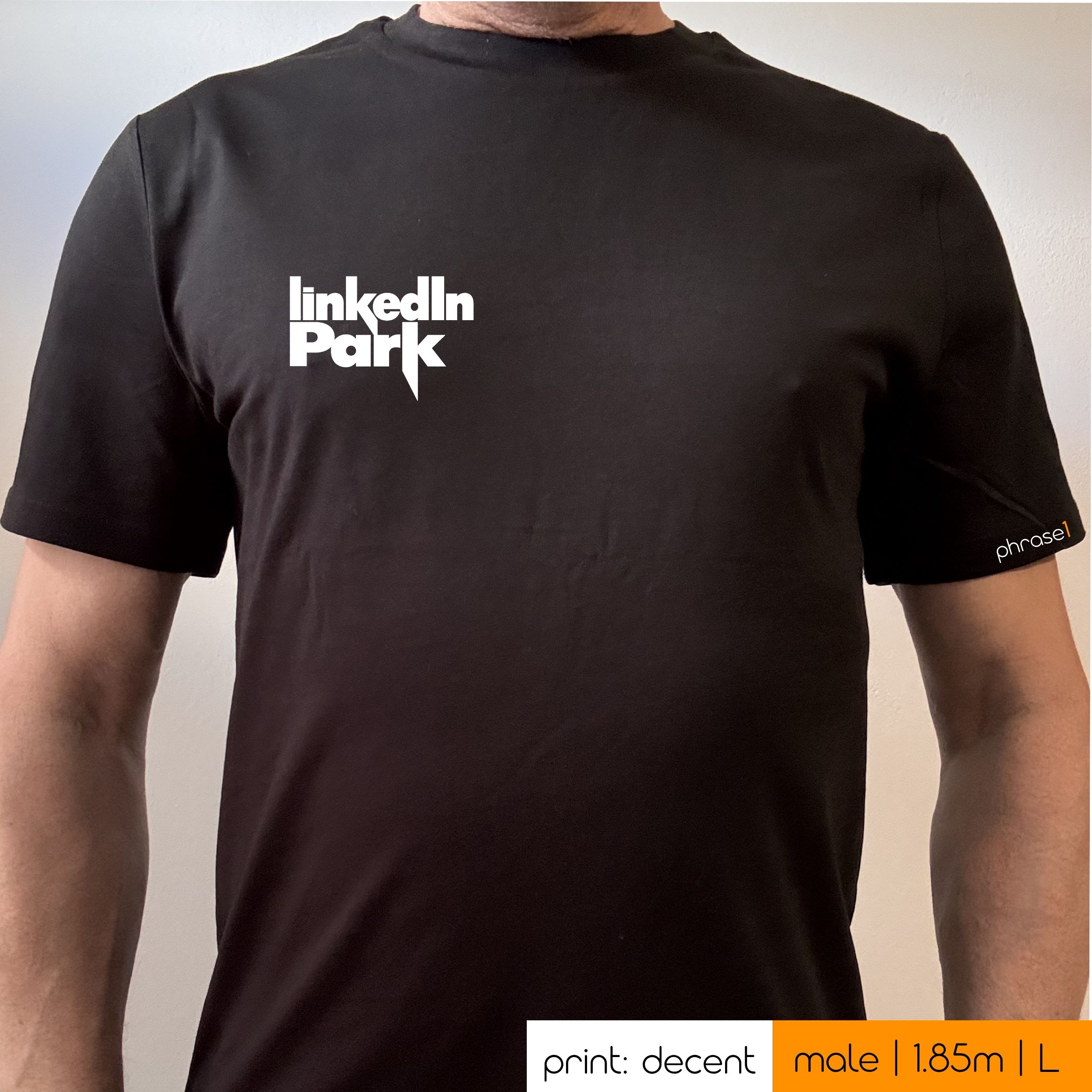 Premium T-Shirt mit Visual "linkedIn park." Premium T-Shirt mit Visual "linkedIn park."