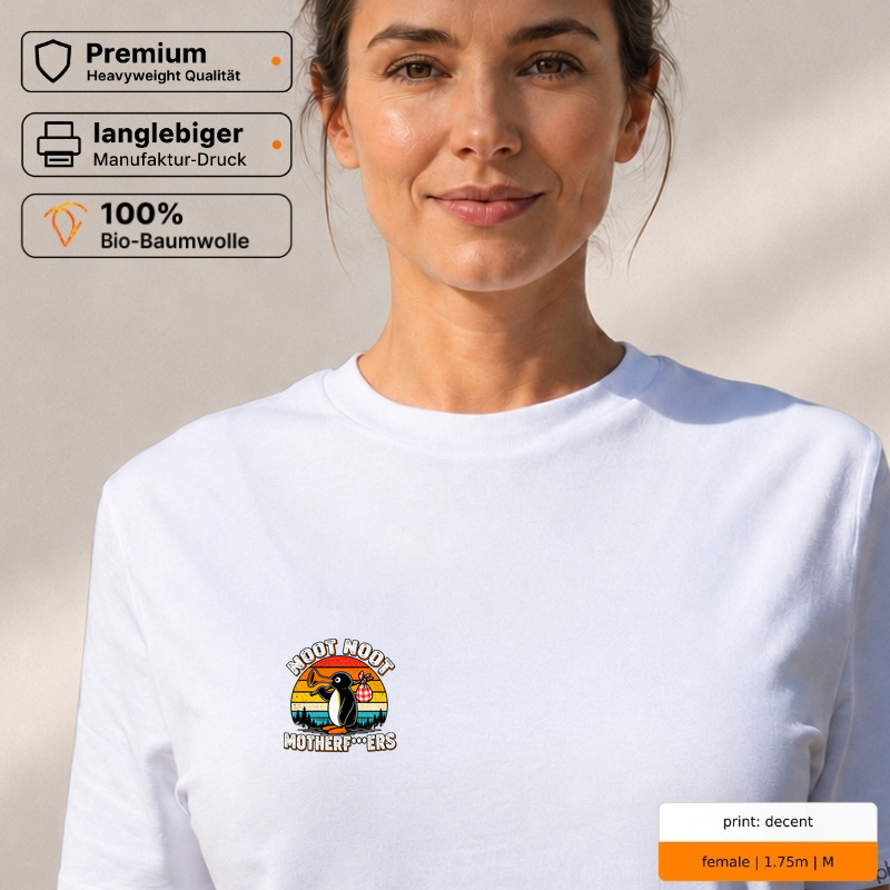 Premium T-Shirt „NOOT NOOT MOTHERF***ERS.“