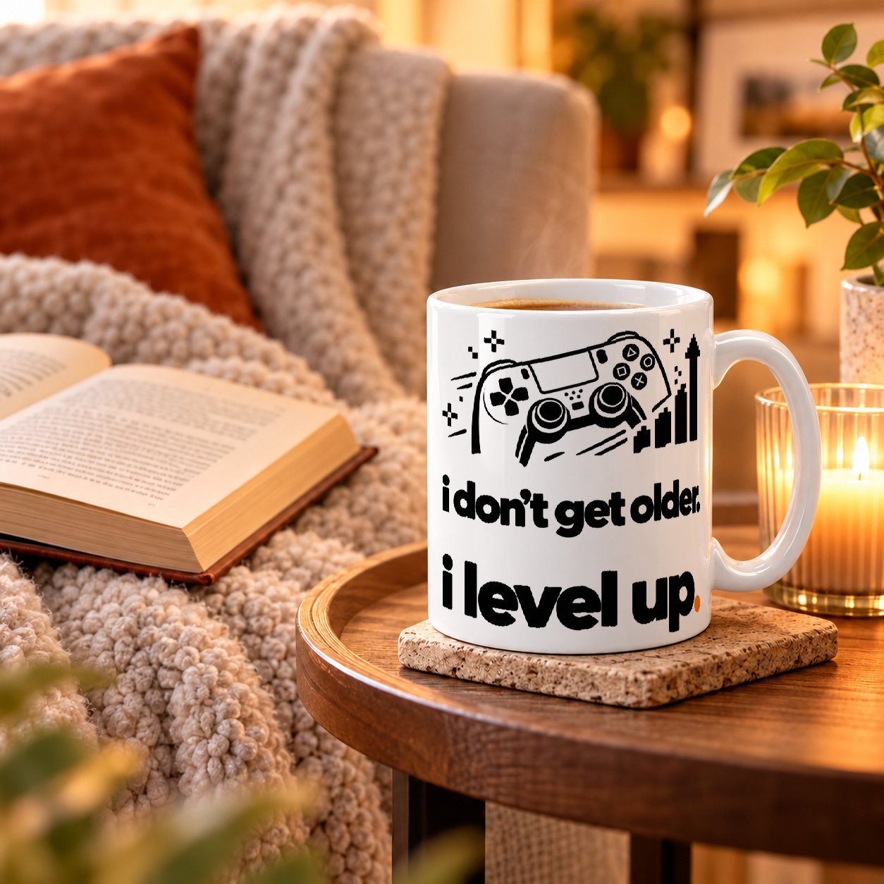 Tasse „i don't get older. i level up.“ Tasse „i don't get older. i level up.“