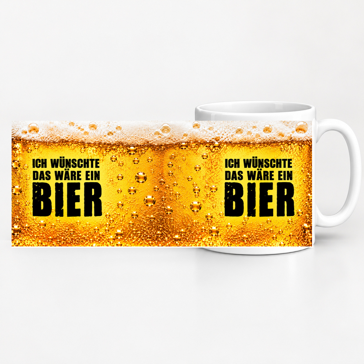 Tasse „ich wünschte das wäre ein bier.“ Tasse „ich wünschte das wäre ein bier.“