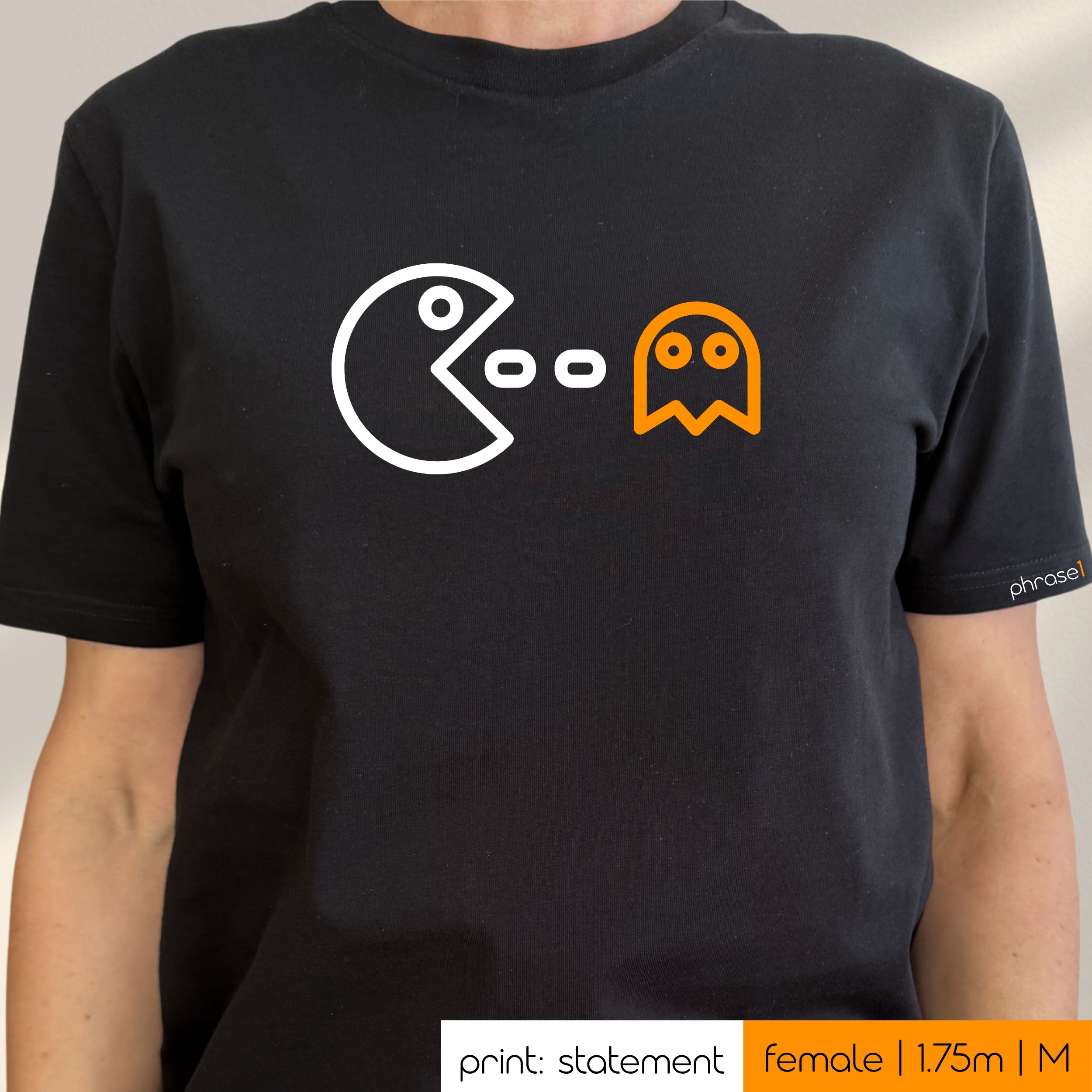 Premium T-Shirt mit Visual "Pacman" Premium T-Shirt mit Visual "Pacman"